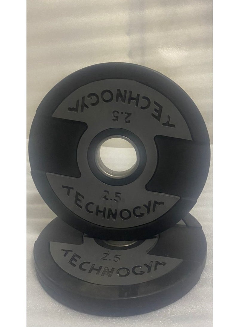TECHNOGYM Techno HQ Weight Plates 2.5kg(51mm hole/2 PCS) - Image 4